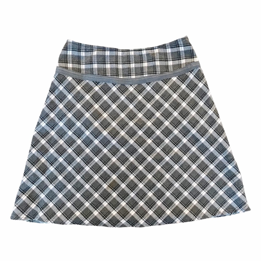 Vintage Y2K Plaid Schoolgirl Mini Skirt